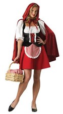 Red Riding Hood Adult Womens Costume Elite Collection Peasant Dress Halloween