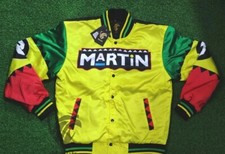 Chaqueta Martin Varsity - Chaqueta Bomber Sublimación - Chaqueta Satinada en Todas las Tallas