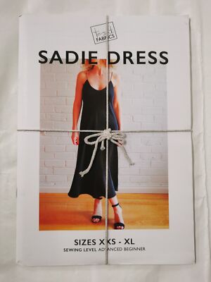 Sadie Slip Dress Tessuti Sewing Size UK