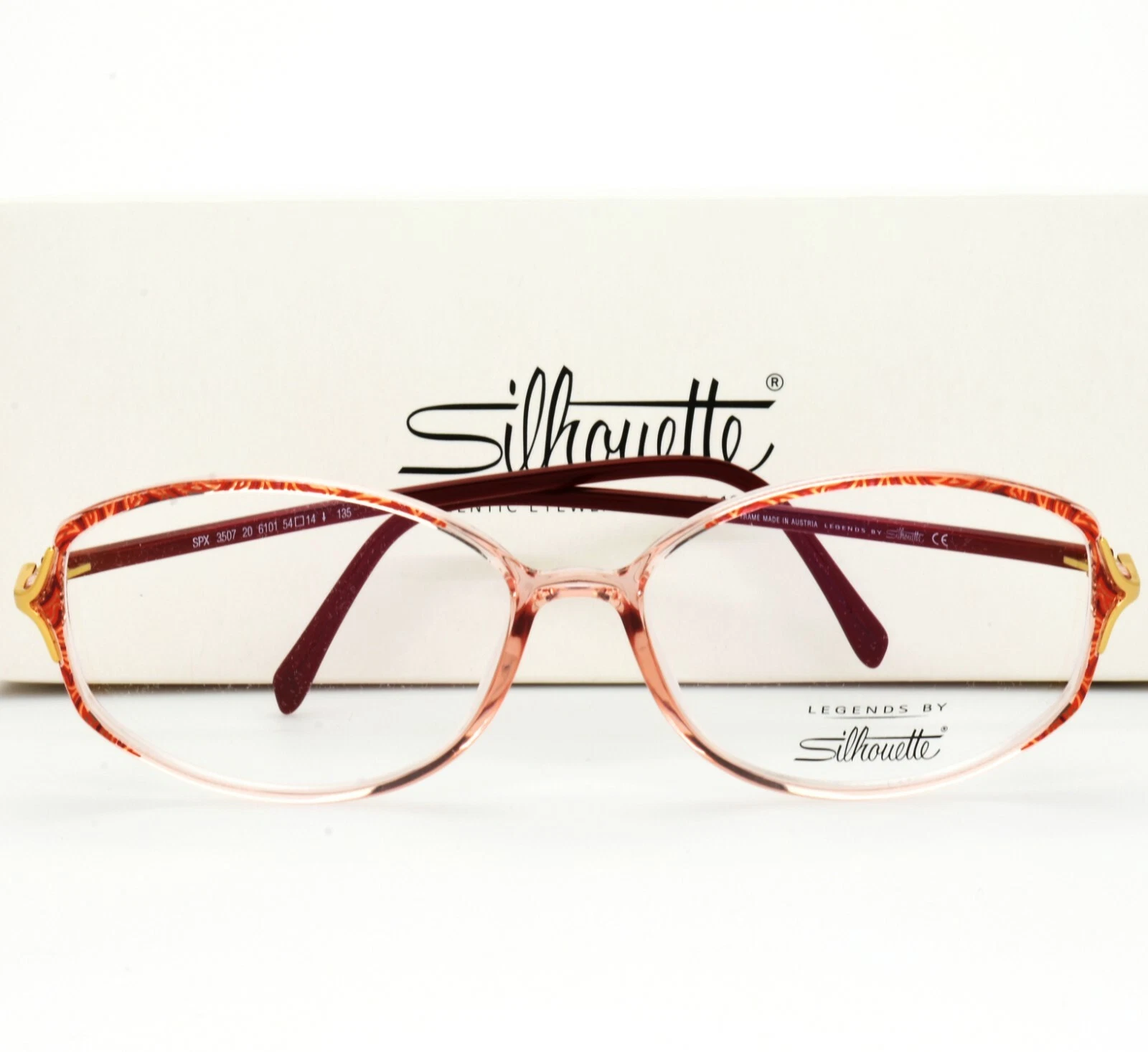 Silhouette Eyeglasses Frame 3507 20 6101 54 14 135 without case VTG