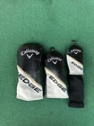 Callaway Golf Edge 高尔夫球杆头套 - 3 件套 - 球杆、木材和混合杆头套