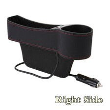 1x Actualización Caja de Almacenamiento Asiento de Coche Gap Organizador Asiento de Bolsillo Ranura Lateral Accesorios