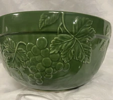 The Main Ingredients Pantry Ware Ceramic Bowl Mixing Fruit Serving 10 5/8 in Dia