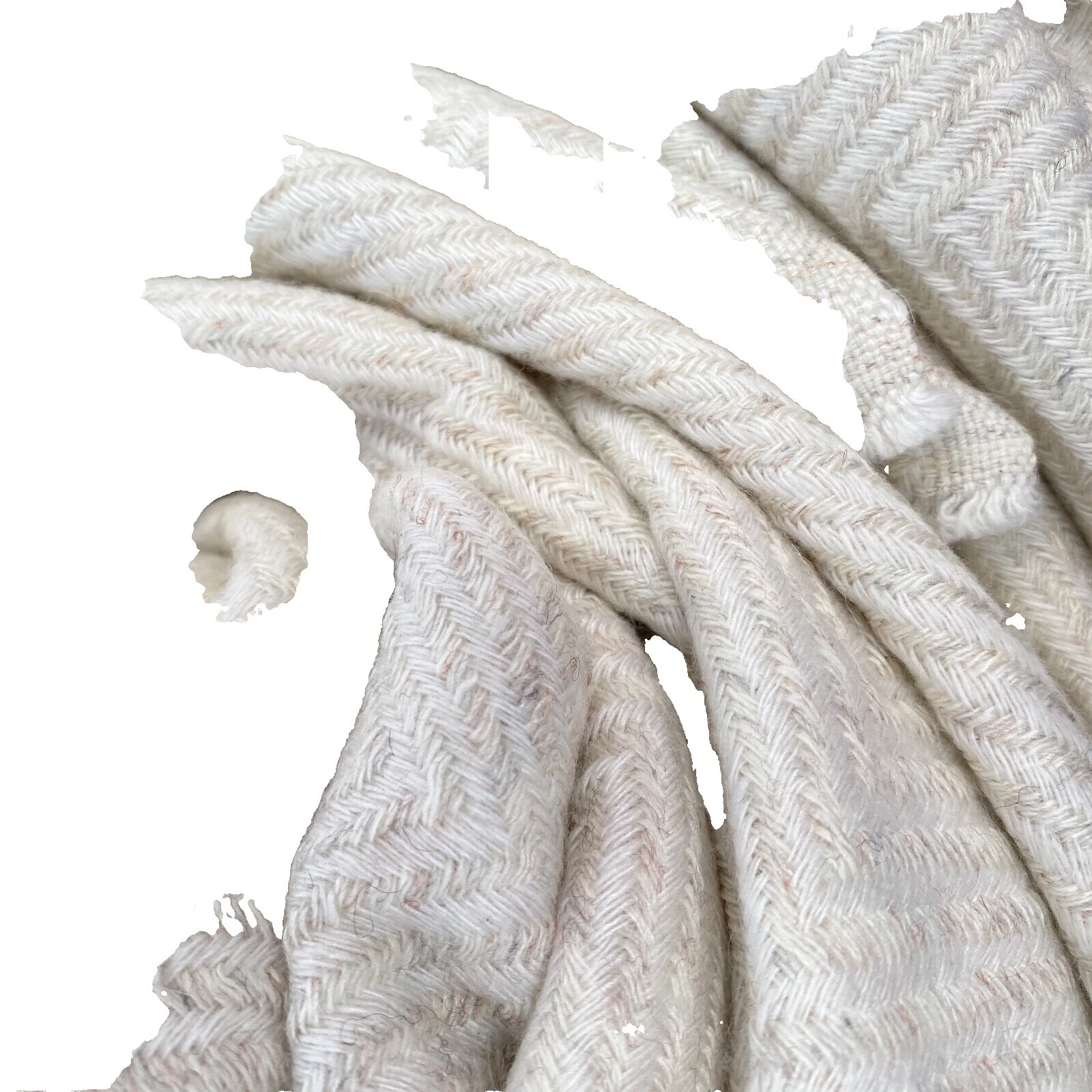 Cobertores e mantas Handmade Branco Xadrez