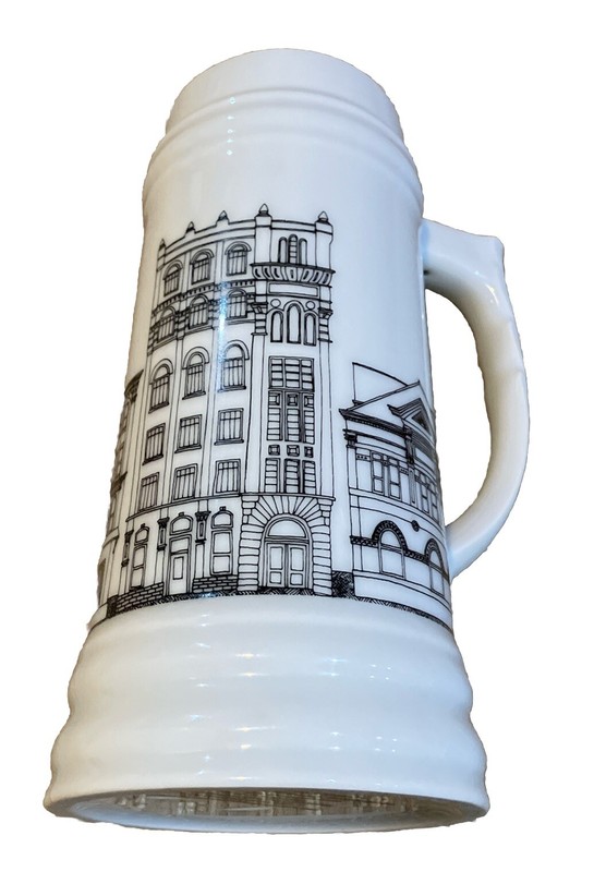 Hometown Stein Porcelain/1st Edition" Historic Brewery Buildings Of Pittsburgh