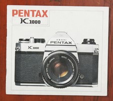 PENTAX K1000 INSTRUCTION BOOK/132360