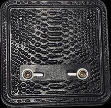 Universal Replica Wrestling Belt Wall mount Black Real Leather Champ Belt Hanger