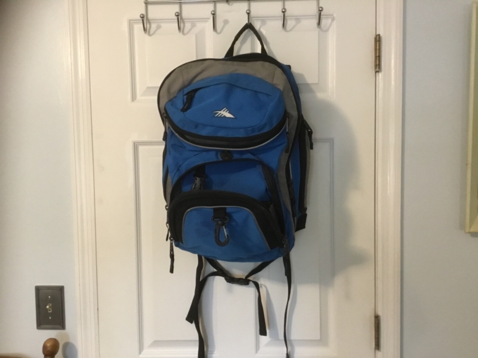 Blue High Sierra Backpack With Susp… Gem