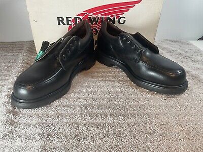 RED WING Shoes Model 107 Black USA Made Men's Leather Oxford RED WING Shoes Model 107 Black USA Made Men's Leather Oxford