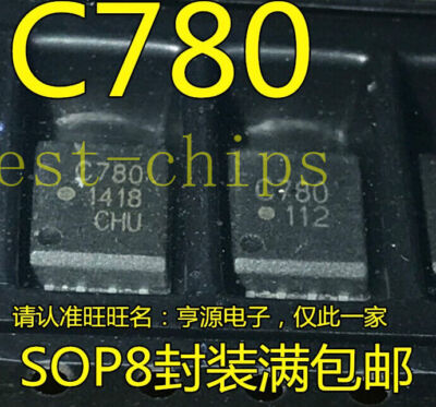1PCS Imported ACPL-C780-500E ACPL-C780 Silk Printing C780 SOP8 Patch Photo #T7