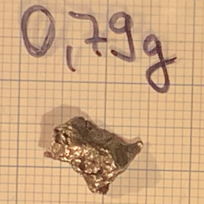 0,79g  Meteorit Campo del cielo, Argentinien