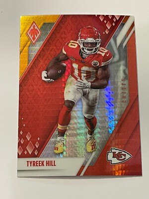 2021 Panini Phoenix Football Fanatics Fire Burst #58 - Tyreek Hill - Chiefs