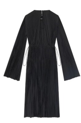 Balenciaga Midi-Kleid komplett plissiert Größe 10 (38) ORIGINAL UVP 2850£ #U4
