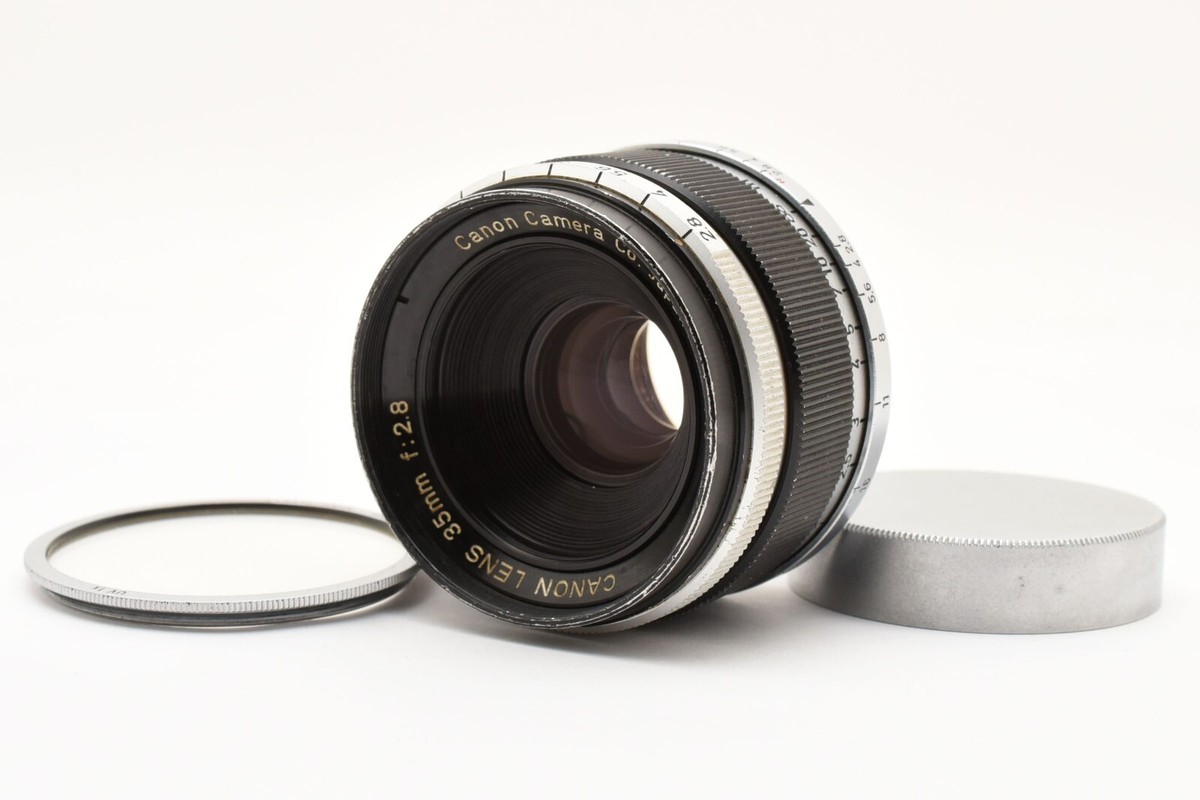 Near Mint] Canon 35mm F/2.8 MF Lens LTM L39 Leica Screw
