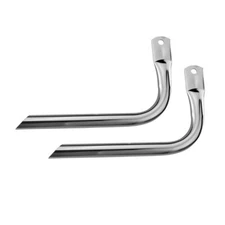 OG Lowrider Straight Muffler CHROME beach cruiser chopper lowrider bike