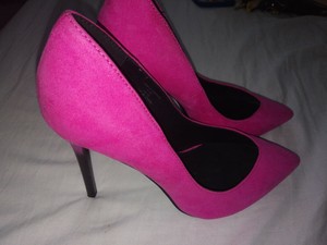 faith pink heels