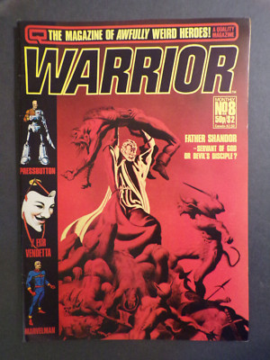 Warrior #8 (Quality Communication 1982) PB, J103