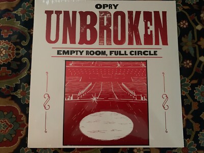 Grand Ole Opry Unbroken Empty Room, Full Circle Vinyl Lp~RARE~NEW~MINT