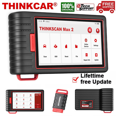 2026 THINKSCAN MAX 2 BT Profi KFZ Diagnosegerät Auto OBD2 ALL SYSTEM TPMS IMMO