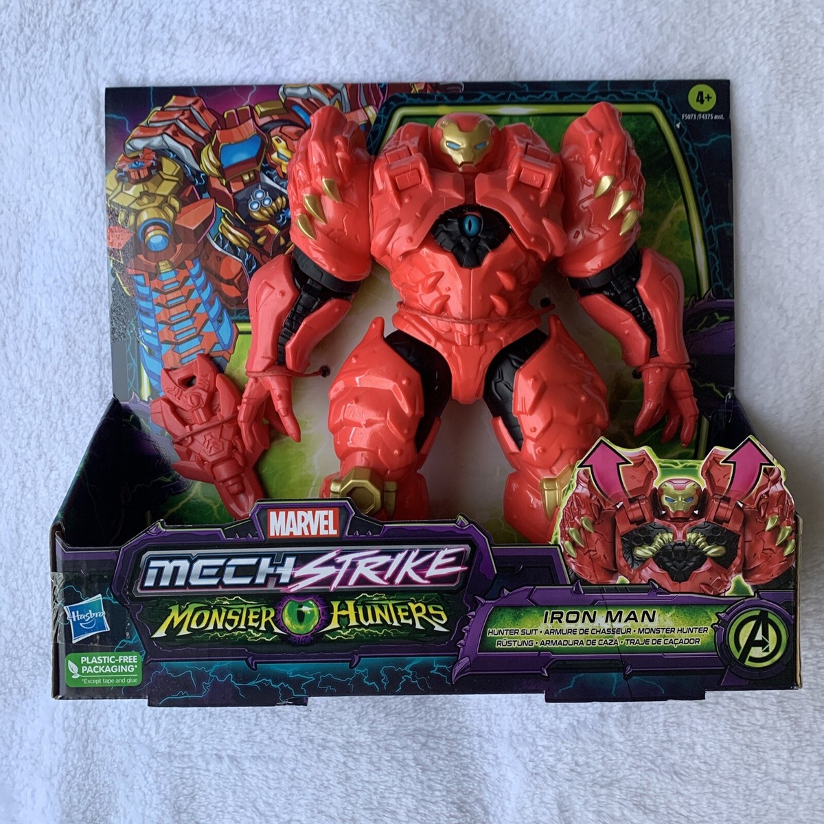MARVEL Mech Strike MONSTER HUNTERS Suit & Accessory IRON MAN New
