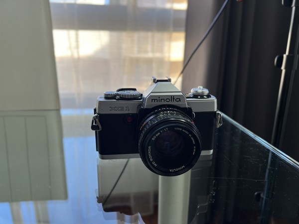 Minolta XG-1, 50mm, Minolta Camera CO.,LTD. Japan