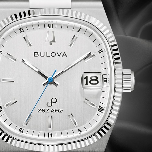 Bulova 96B444 Super Seville Quartz Sapphire White Dial Stainless Steel Watch - 第 2/5 張圖片