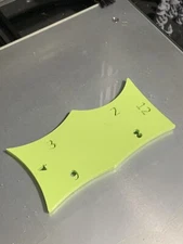 English Wheel Radius Gauge 