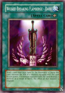 Wicked-Breaking Flamberge - Baou - DR1-EN197 - Common - Unlimited Edition x3 - N
