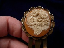 cbs15-3 Flower Daisy flower bouquet orange white CAMEO BOOKMARK book mark books