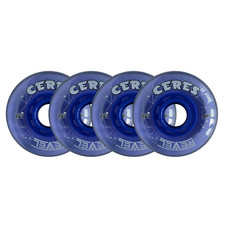 Alkali Roller Hockey Wheels - Revel Ceres 76mm 74A Blue 4-Pack 