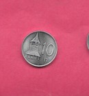 SLOVAKIA KM17 2002 UNCIRCULATED-BU MINT-UNC ALUMINUM 10 HALIEROV COIN