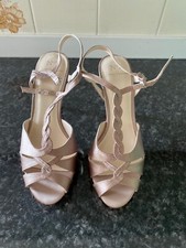 New Jenny Packham Pink Bridal Shoes With Heels - UK Size 5, EU 38 - (R.R.P £75)