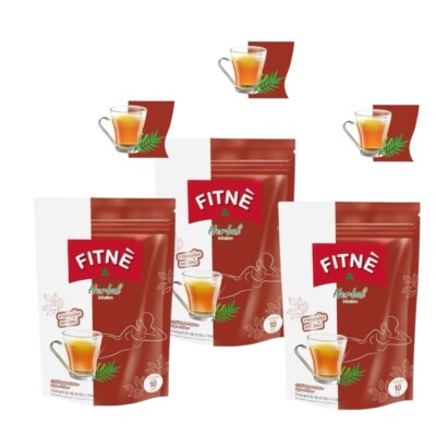 Herbal Tea Original Weight Loss Laxative Detox 3 packs(30cups) of FITNE