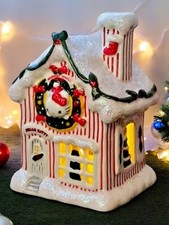 Blue Sky X Hello Kitty Christmas WARMEST WISHES Candle House Auth Retailer NEW