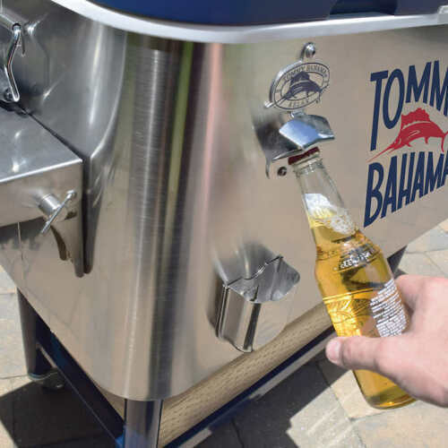 tommy bahama cooler on wheels