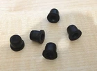 NEW RUBBER GREASE NIPPLE COVERS , DUST CAPS , BLEED SCREW CAPS x 5