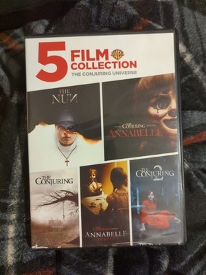 5 Film The Conjuring Universe (DVD) Annabelle The Nun Horror free shipping 