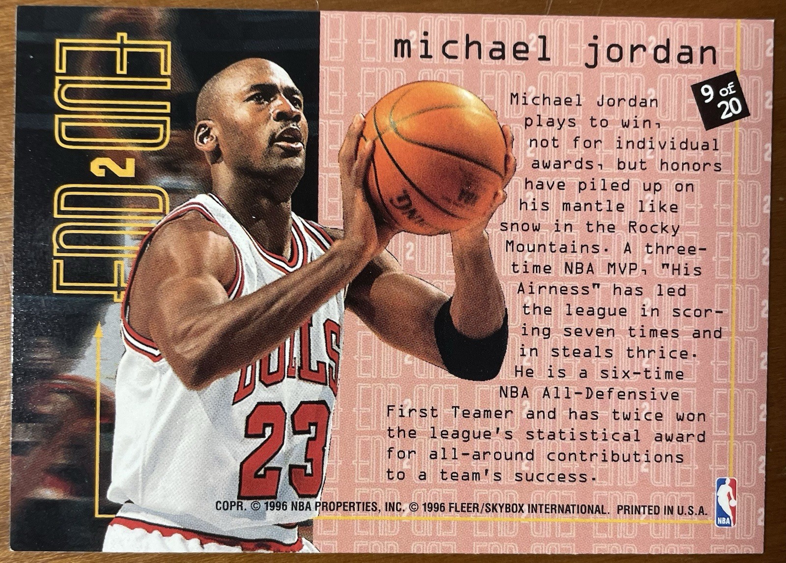 Michael Jordan Card Lot 1990s Inserts Fleer Metal Upper Deck Bulls  thumbnail 22