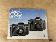 Canon EOS 620-650 Instruction Manual  35 mm Camera 