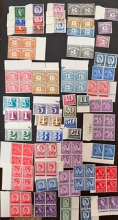 Lot of Great Britain Old Postage Collectible Stamps MNH
