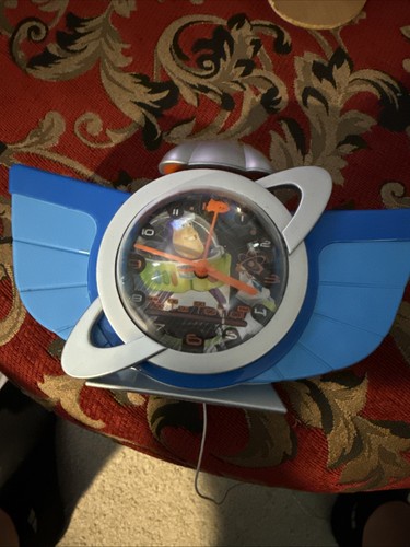 Clock Radio Vintage Disney Toy Story Buzz Lightyear Tested