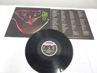 GTR Steve Hackett Genesis, Steve Howe Yes 12'' Vinyl LP D1986 Arista #207716