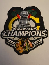 Chicago Blackhawks 2015 Stanley Cup Champions Patch – Official Style Embroidered