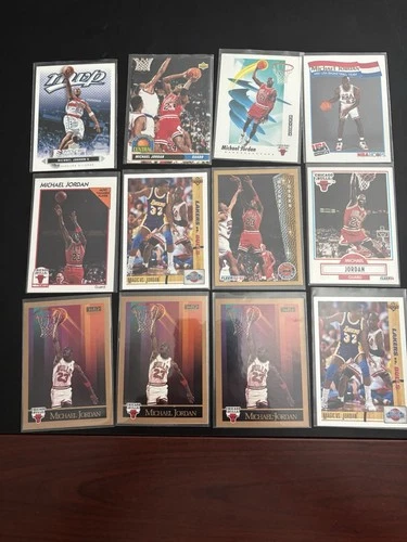 12 Card Michael Jordan Lot 1990 Fleer Skybox Hoops Upper Deck Hot 92 91 90