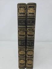 Theodore Roosevelt III Bookplate The Angler in Wales Thomas Medwin 1834 2 Volume