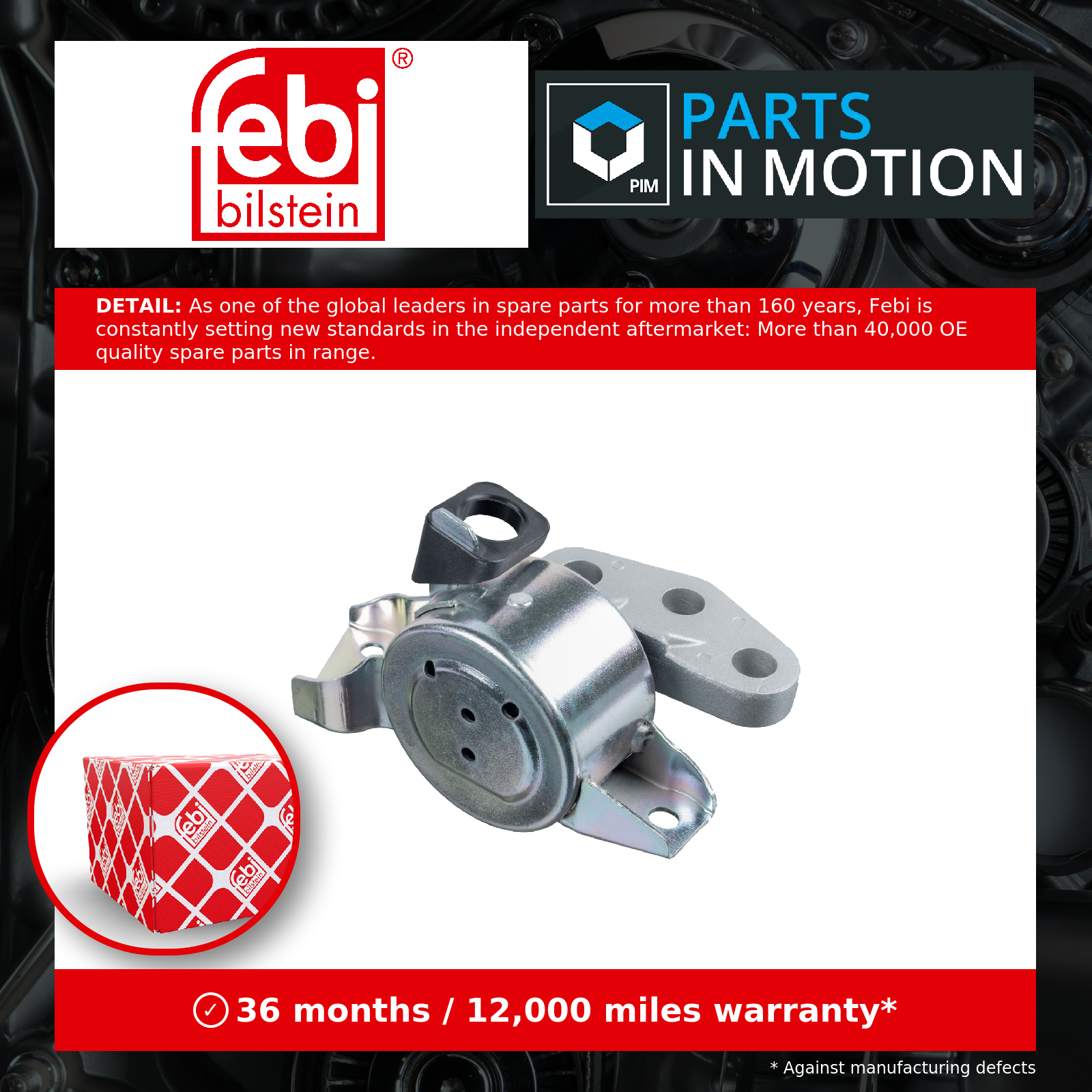 FEBI BILSTEIN 107170 Engine Mounting Right Fits Opel Adam Corsa Vauxhall Adam - Image 17