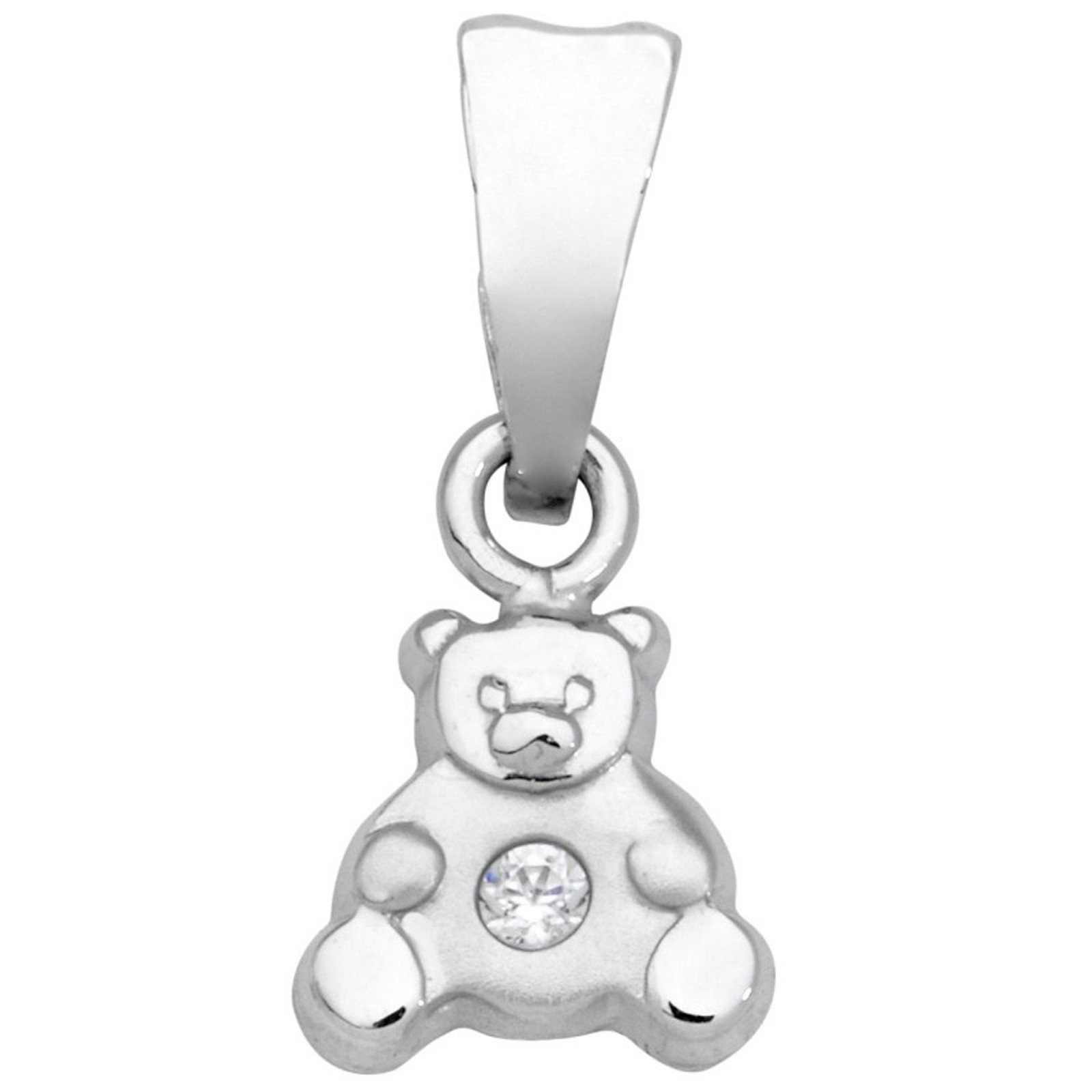 Miamar TG30 Kinder Anhnger Br 14 Karat 585 Weigold Wei 10190₽