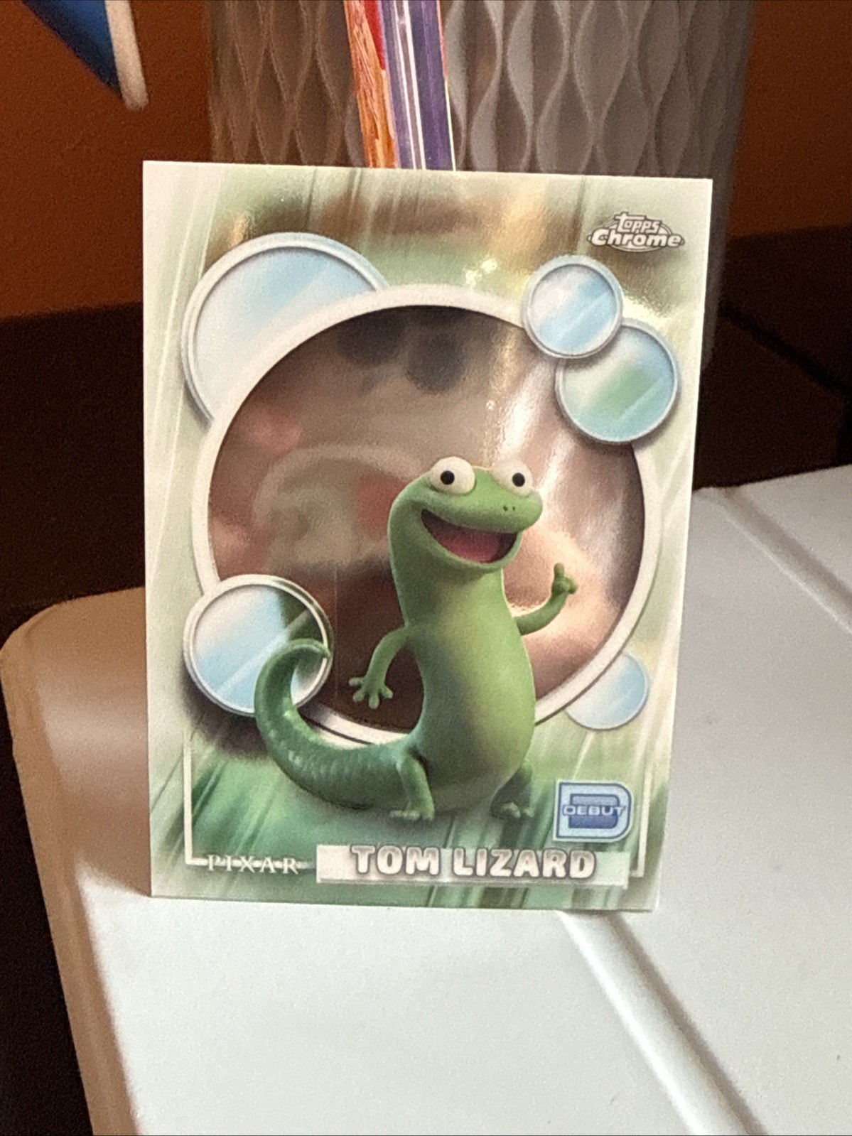 2026 Topps Chrome Disney Base Tom Lizard #114 Debut Stamp