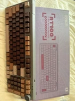 EPOMAKER RT100 Mechanical Keyboard SEA SALT Brown Beige Full Size Unused