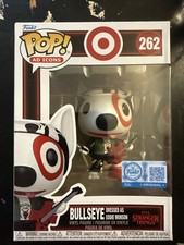 Figura Bullseye Dressed as Eddie Munson 262 Funko POP Ad Icons Stranger Things
